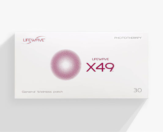 LifeWave X49 Patches - Promotes Performance, Strength & Stamina - Supports Maintaining a Healthy Weight Through Diet and Exercise Programs - No Drugs or Stimulants - Non-Transdermal - 30 Patches