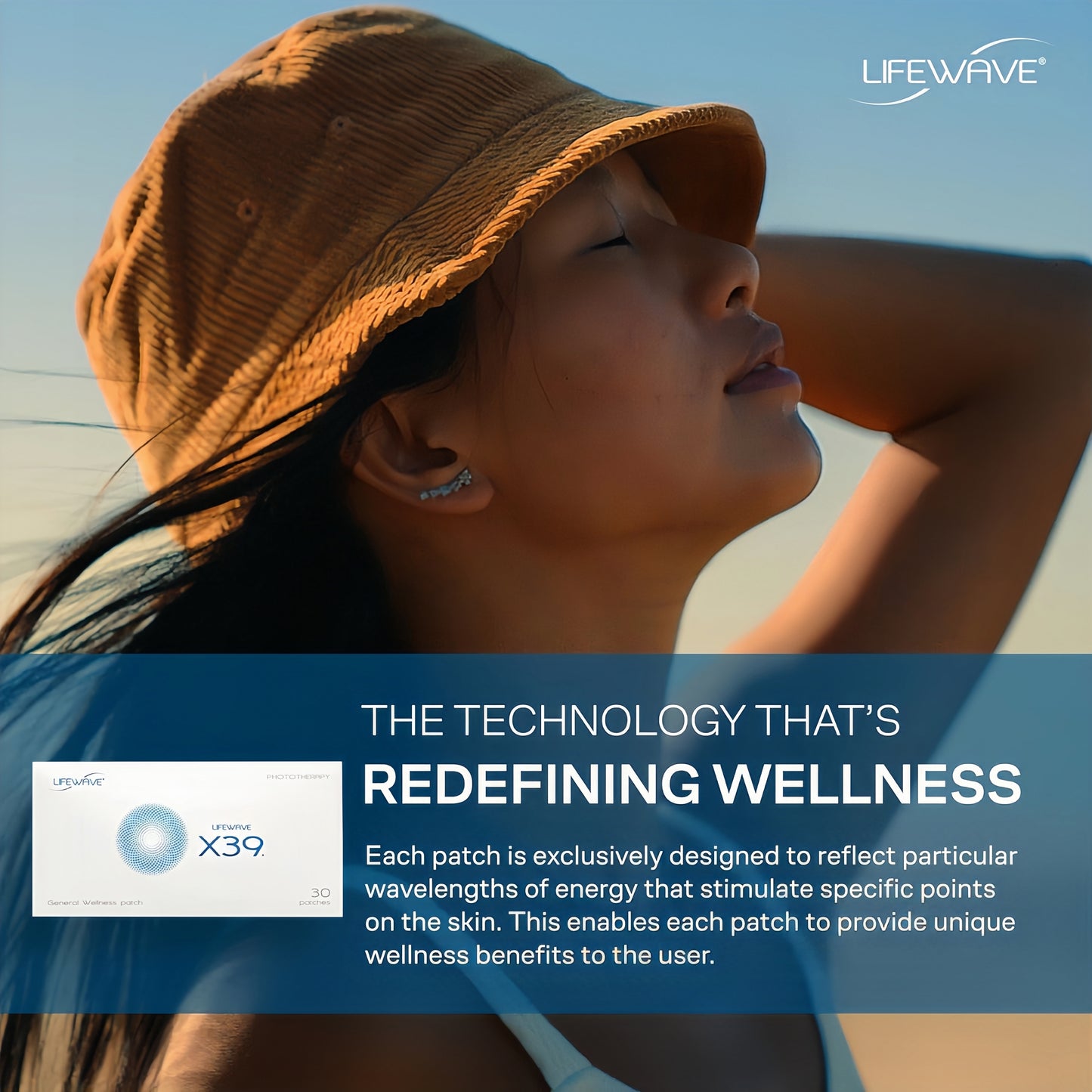 LifeWave X39 Patches - Supports Improvements of Strength and Stamina - Supports Improved Exercise Performance - No Drugs or Stimulants - Innovative Patch Technology for Enhanced Wellness - 30 Patches